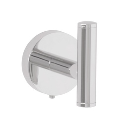 [45961] Gancho sencillo metalico acabado cromo, Foset Tubig