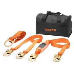 [100889] Kit contra caidas con arnes de tres anillos, Truper