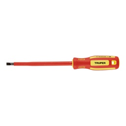 [102243] Desarmador dielectrico plano 1/4' x 6', Truper