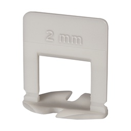 [102408] Bolsa c/100 anclas curvas de 2mm para nivelacion de azulejos