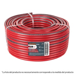 [102554] Metro de manguera 1/2' 4 capas en rollo de 50 m, Truper