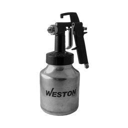 [W-70205] PISTOLA P/PINTAR BAJA PRESION D/SUCCION VASO ALUMINIO 1LT PSI MAX 50 ENTRADA D/AIRE INFERIOR