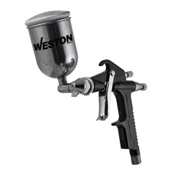 [W-70235] PISTOLA P/RETOQUE D/GRAVEDAD VASO ALUMINIO 200ML PSI MAX 60