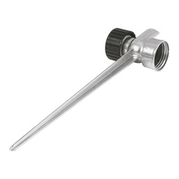 [10366] Estaca metalica universal 8' dos vias, para aspersor, Truper