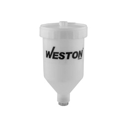 [W-70320] VASO D/PLASTICO P/PISTOLA DE GRAVEDAD 600 ML