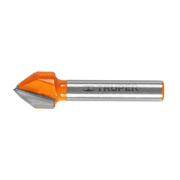[11466] Broca para router, corte en 'V', 1/2', Truper