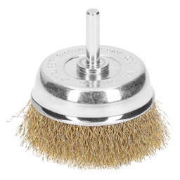 [11572] Carda de copa 2-3/4' alambre grueso para taladro, Truper