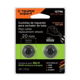 [12796] Blister con 2 cuchillas para cortador de tubo COT-30X