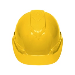 [14294] Casco de seguridad, ajuste de matraca, amarillo, Truper