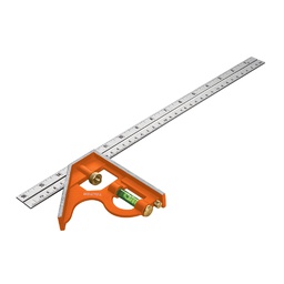 [14381] Escuadra 16' de combinacion con punzon para marcar, Truper