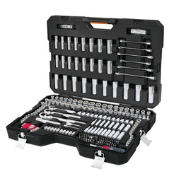 [15691] Juego 217 herramientas 1/4', 3/8' y 1/2' std y mm p/mecanico