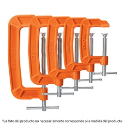 [17664] Prensa 8' de hierro ductil para carpinteria, Truper