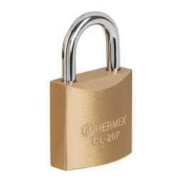 [23513] Blister con 2 candados de laton de 20mm, Hermex Basic