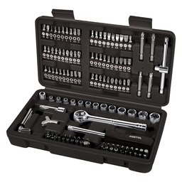 [26091] Juego de 130 herramientas 1/4' para mecanico, Pretul