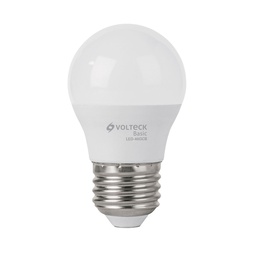 [27163] Lampara LED G45 5 W (equiv. 40 W), luz calida, caja, Basic