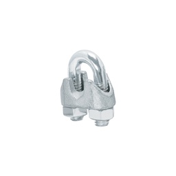 [40706] Bolsa c/40 nudos (perros) de hierro p/cable de 1/4', Fiero
