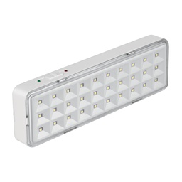 [43007] Lampara de emergencia de 30 Leds, 220 lm recargable, Volteck