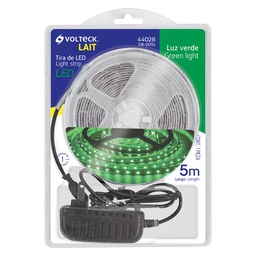[44028] Tira de LED de 5 m 18 W para interior y exterior verde