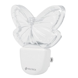[46150] Luz de noche de LED, mariposa, Volteck