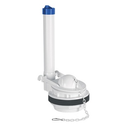 [46223] Valvula de descarga 3' para WC de 2 pzas, cadena plastica