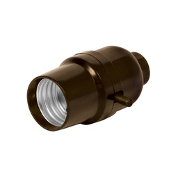 [46501] Portalampara de baquelita, con interruptor de barra, Volteck