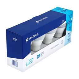 [48129] Pack de 4 lamparas LED A19 18 W (equiv. 125 W), luz de dia