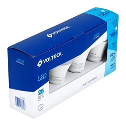 [48128] Pack de 4 lamparas LED A19 14 W (equiv. 100 W), luz de dia