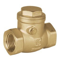 [48510] Valvula check horizontal de laton, 1/2', Foset