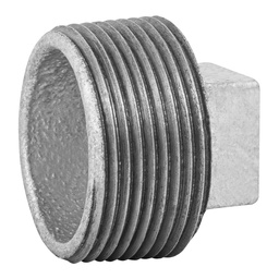 [48783] Tapon macho 1-1/4' de acero galvanizado, Foset