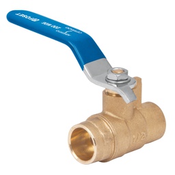 [49006] Valvula de esfera de laton, soldable 1/2', Foset
