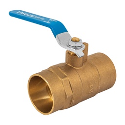 [49011] Valvula de esfera de laton, soldable 2', Foset