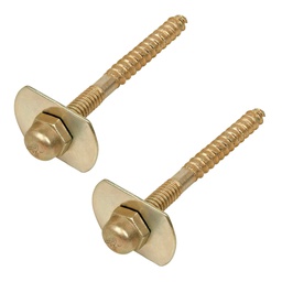 [49330] Bolsa con 2 pijas 1/4' x 66 mm para base de WC a piso, Foset