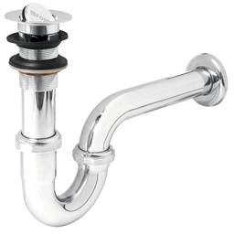 [49337] Cespol 1-1/4', contra tipo moneda, laton cromo, para lavabo