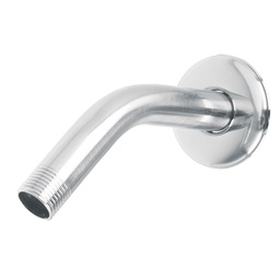 [49378] Brazo de acero cromado y chapeton de acero inox p/regadera