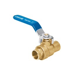 [49481] Valvula de esfera, de laton, soldable, 1/2', alta presion