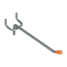 [50149] Gancho recto de 4' para perfocel y panel ranurado, Truper