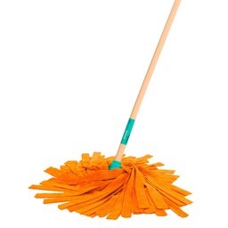 [57022] Trapeador de microfibra con baston de 120 cm, Klintek