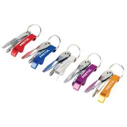 [65015] Pieza de llavero tipo desarmador y destapador, pecera 30 pz