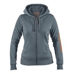 [65036] Sudadera gris para dama, talla M, Truper