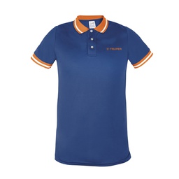 [69967] Playera polo performance para hombre, azul, G, Truper