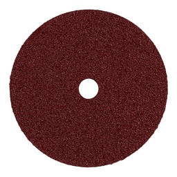 [100160] Disco de lija de 7' con respaldo de fibra, grano 36, Truper