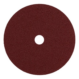 [100161] Disco de lija de 7' con respaldo de fibra, grano 50, Truper