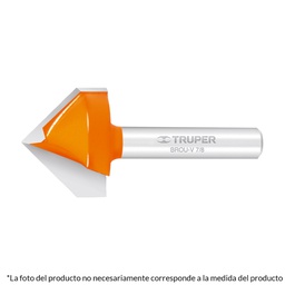[102719] Broca para router, corte en 'V', 1-1/8', Truper