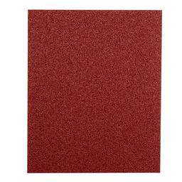 [11641] Lija de esmeril roja grano 50 de oxido de aluminio, Truper