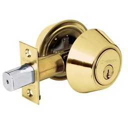 [23610] Cerrojo llave-llave laton brillante,llave tradicional,Hermex