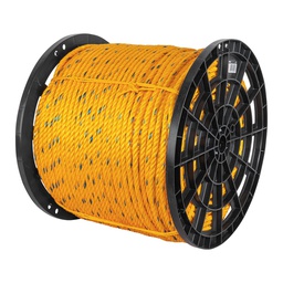 [40179] Metro de cuerda amarilla de 13 mm en rollo de 390 m, Fiero