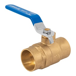 [49010] Valvula de esfera de laton, soldable 1-1/2', Foset