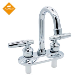 [M403] Mezcladora Para Lavabo 4&quot; Cuerpo de Acetal Tipo BAR  Plomeco  (M403)