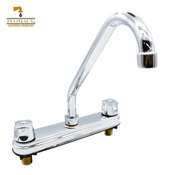 [PM8U] Mezcladora Para Fregadero 8&quot; Maneral Tipo Universal  Plomacy  (PM8U)