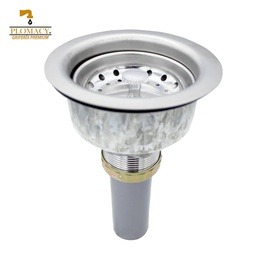 [CCSI] Contracanasta Acero Inoxidable Instalacion Simple Plomacy (CCSI)